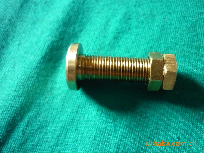 圆形单头螺栓，组合双头铜螺栓，不锈钢密封螺栓