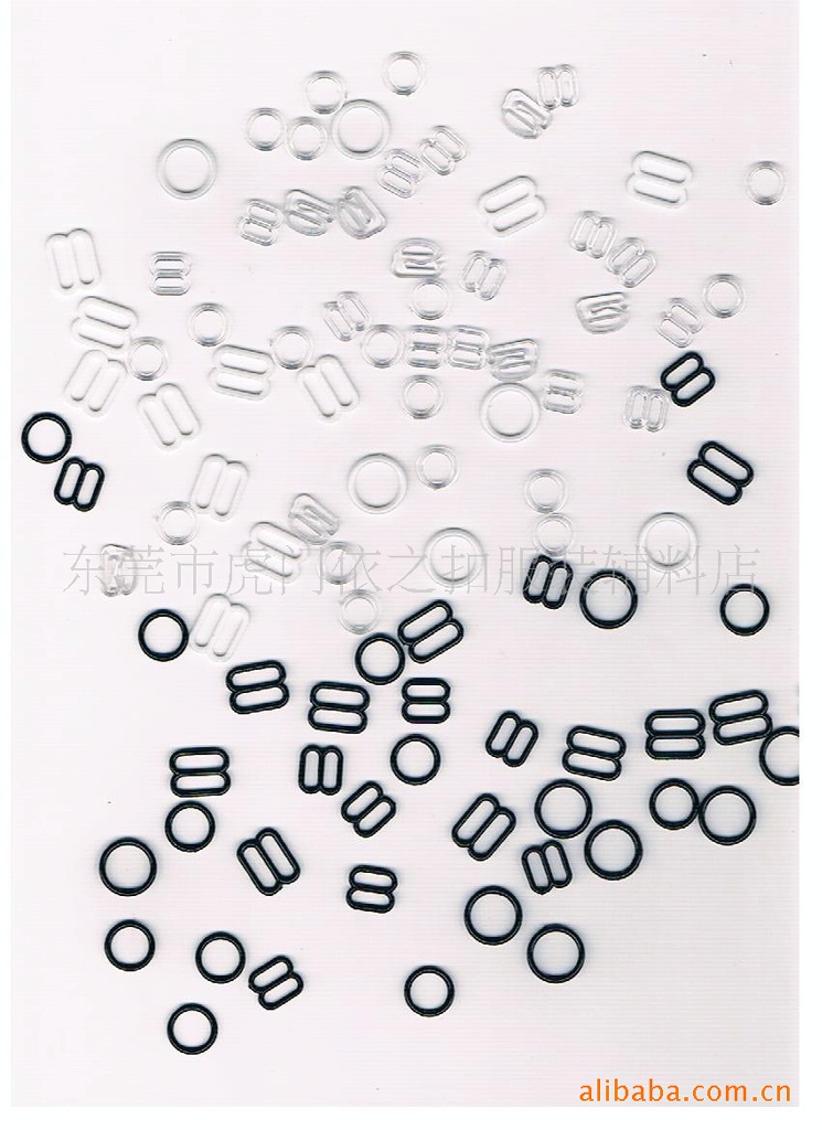 塑胶<em>文胸</em>调节<em>扣</em>,塑胶8.0.9扣.圈捌玖扣 塑胶扣 