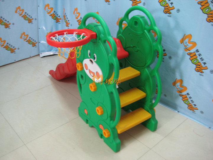 【爱熊滑梯 儿童组合波浪滑梯 室内塑料滑滑梯 幼教玩具】价格,厂家,图片,滑梯设备,永嘉县桥下镇小童星教玩具厂-马可波罗网