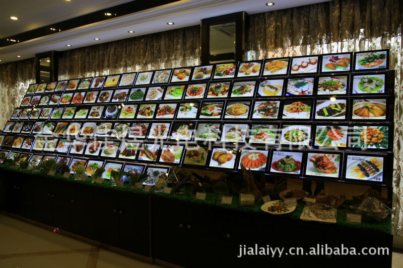 产 LED菜牌灯箱 高档明档摆档装饰 诚招代理 _