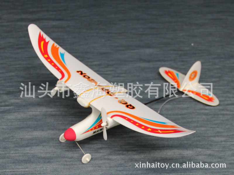 航空模型-2 通道滑翔机 固定翼飞机 QQ龙 简易