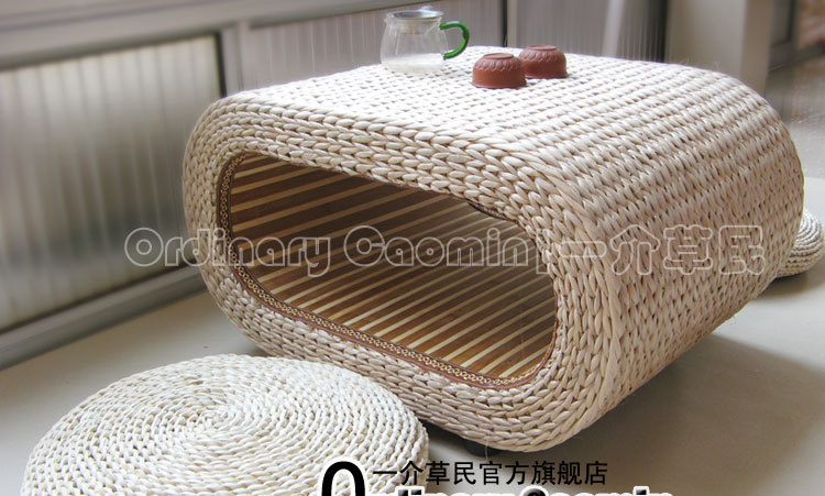 【评价】包邮【一介草民】草编竹片榻榻米飘窗