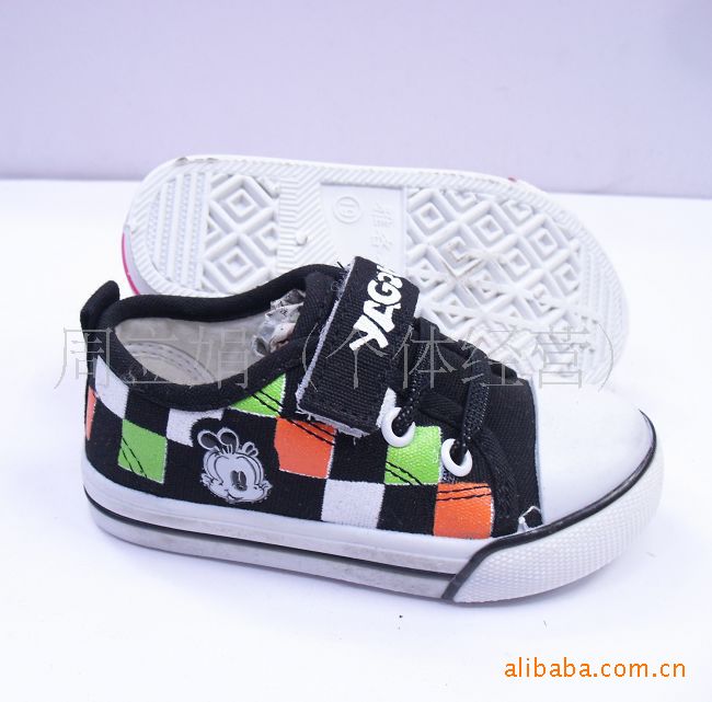 雅各布宝宝帆布鞋 时尚童鞋春季新款 中性 透气