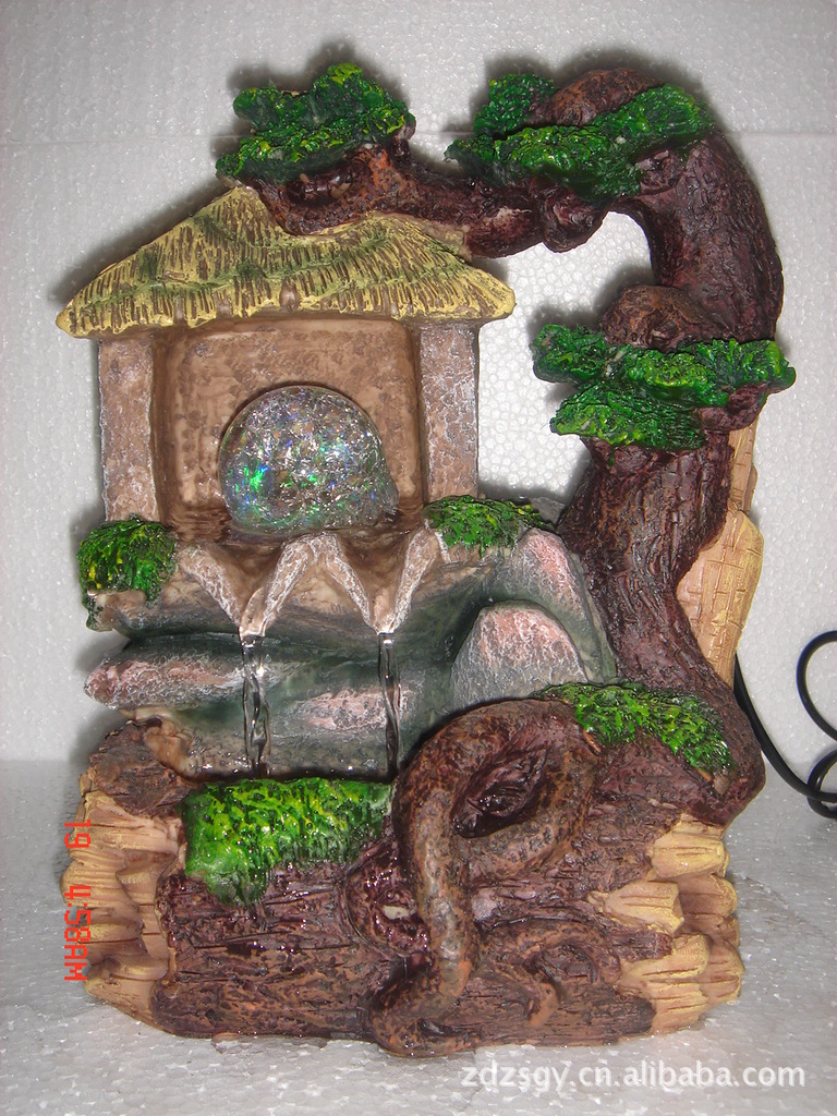 工厂直销批发,树脂喷泉流水假山S10-6图片,工