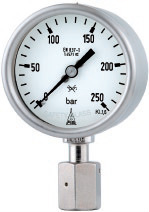 德国ECD超高纯气体压力表 半导体压力表 洁净室压力表 wika压力表