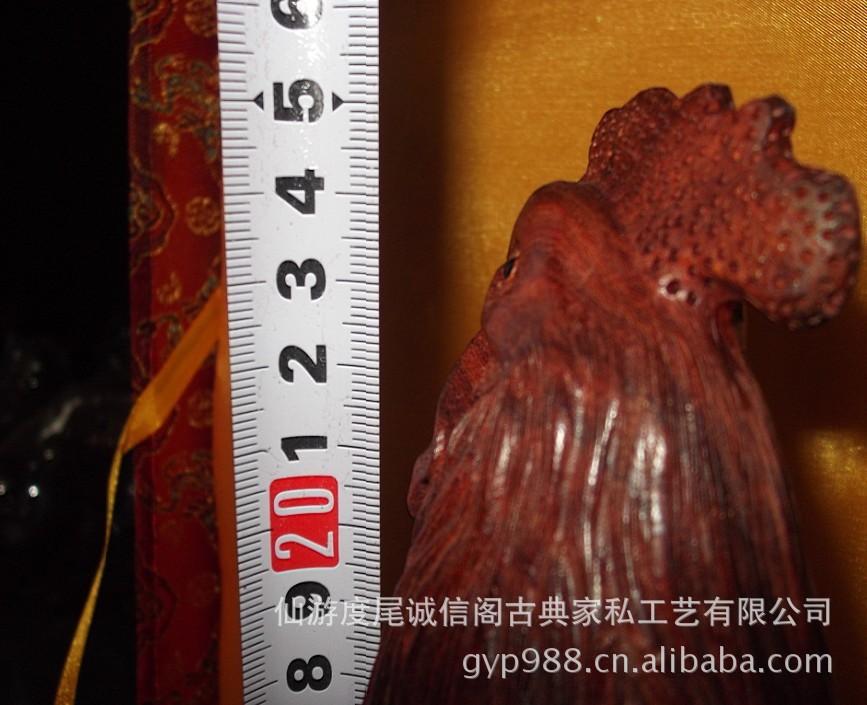 【v家具家具彩绘样品工艺品,黑檀动物,原木曲美木雕母鸡图片