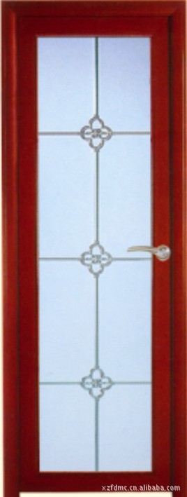 富达门业大量批发高档钛合金平开门图片,富达