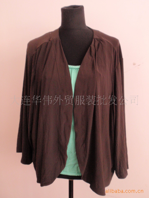 【(售完)外贸<em>原单大码</em>女式<em>开衫</em>胖人服饰专卖中