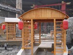 沈阳千锦汇花园酒店-防腐木船舶