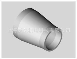 弯头-定制不锈钢真空变径管道 不锈钢真空管件