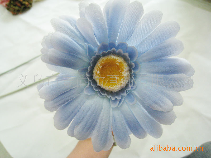 【【热销】单枝高档弗朗菊 非洲菊 仿真花 绢花 插花 小额批发】价格,厂家,图片,人造仿真植物,义乌市壹尚仿真花有限公司-马可波罗网