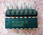 CD4016BE CD4016 ȫ��ԭװTI��˾ DIP-14