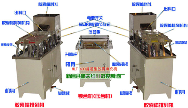 HLT-400普通型膠囊填充機