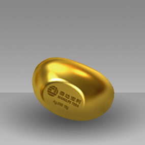 【金一黄金 纯金纯银定制纪念币金币 高档商务