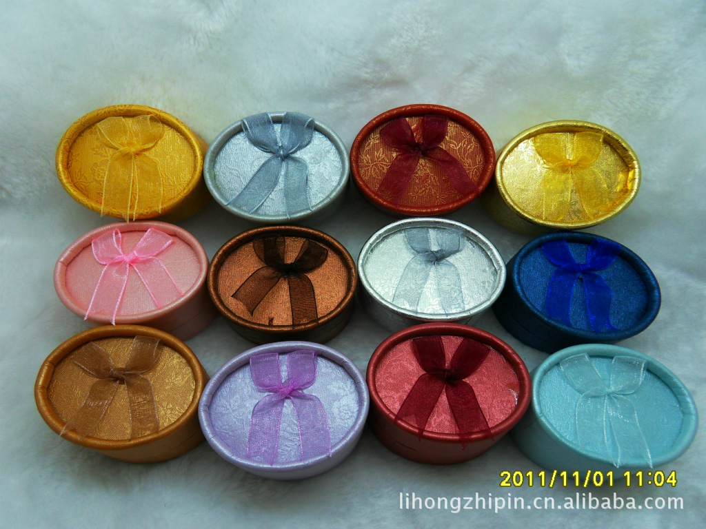 立鸿直销 首饰包装盒 玉器盒 小椭圆 规格:60X