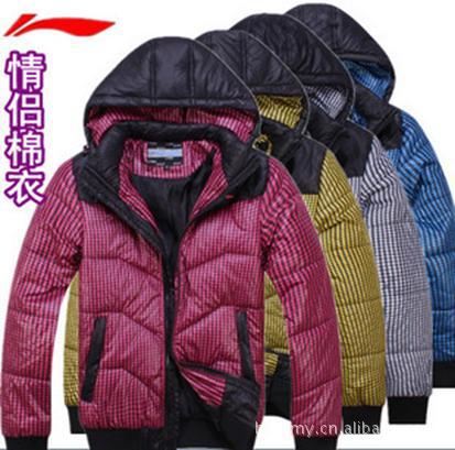 2011年新款正品<em>李宁</em>棉衣男款<em>女款棉服</em>夹克情