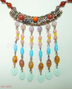 批发采购项饰-专业供应2013少数民族项链镶钻