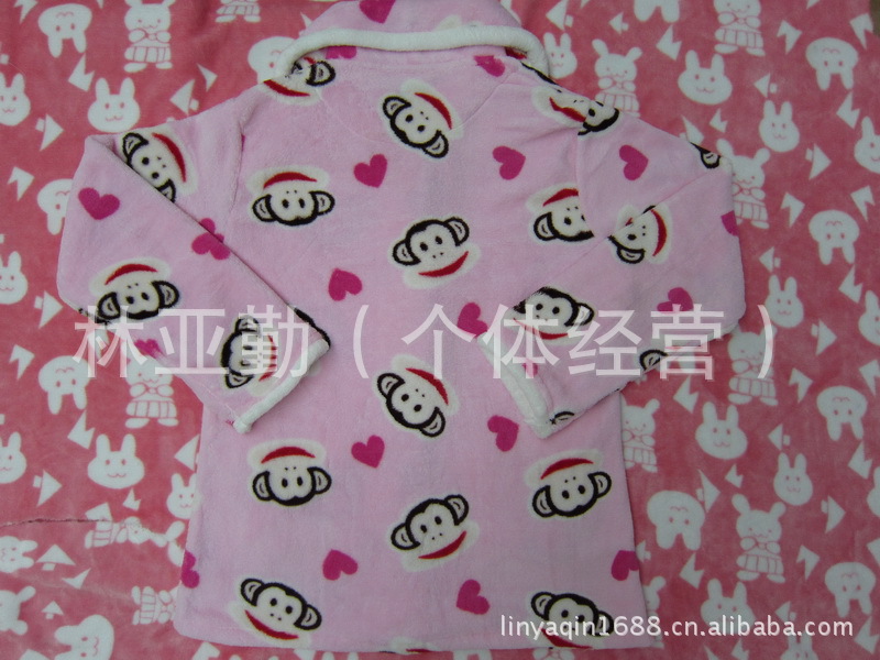 销 生产批发秋冬女式卡通大嘴猴<em>荣兴自然美</em>珊