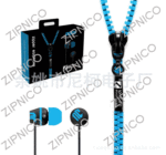 ZIPNICO【全国联保 小额批发】糖果拉链耳机粉色系列
