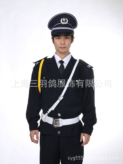 【厦门酒店冬季保安服 福建保安服 职业装 全棉