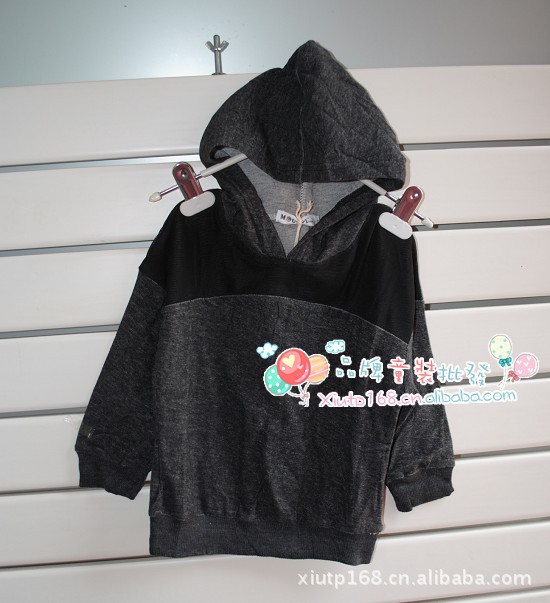 批发童装61810 韩版儿童秋冬装 潮宝<em>酷酷连</em>帽