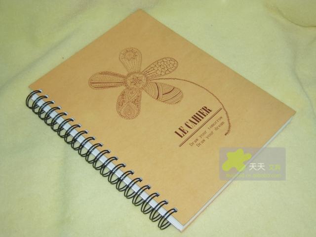 【韩国文具批发 相机 硬皮笔记本 横格本 黄色