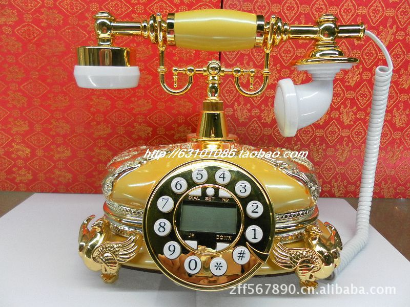 供应苏州仿古电话机 高档欧式仿古电话机 一帆