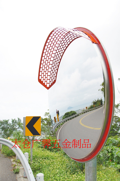 ssm-80p/80cm 道路 停车场 不锈钢 广角镜 反射镜 凸面镜 转角镜