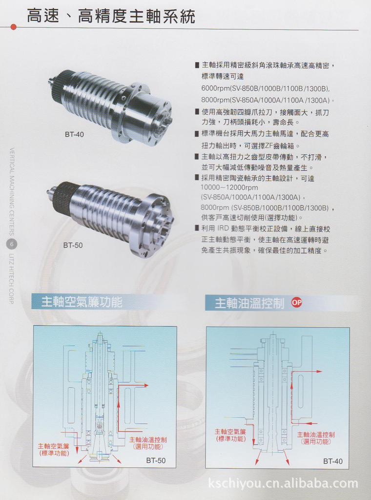 丽驰立式加工中心(硬轨)SV1100A
