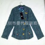 【外贸原单羊毛外套】2011新款女装 外单尾货 日韩服装批发