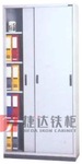 厂家直销免费送货保修十年保修采用0.8钢制通体铁移门大立柜