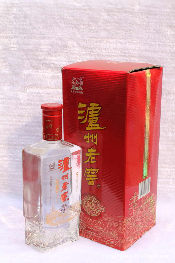 团批零售泸州老窖精制二曲白酒 浓香经典型52度白酒