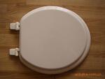 17"MDF toliet seat with plastic hinge