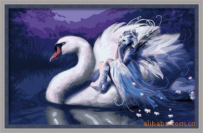 厂价<em>数字油画</em>,价格优惠,品种多(八骏图50*80) 5