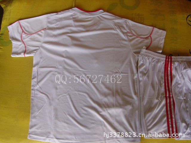 【批发香港白色国家队球衣足球运动服】价格,