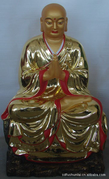 厂家供应 法相庄严 88cm 坐像 寺庙佛像 十八罗汉 承接寺庙工程