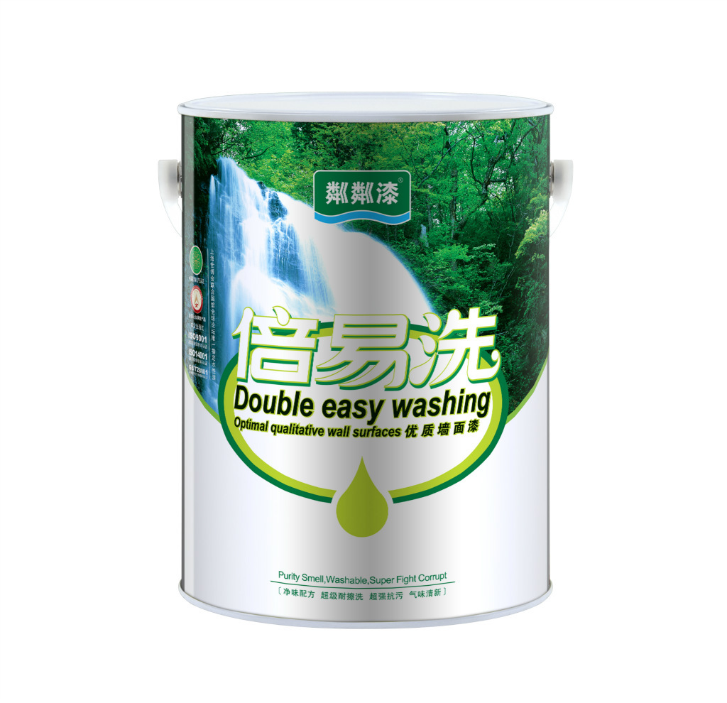 粼粼漆倍易洗7kg效果