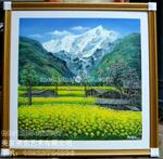 风景油画 酒店装饰画 会所配画 别墅配画 出口高质量手绘油画TG