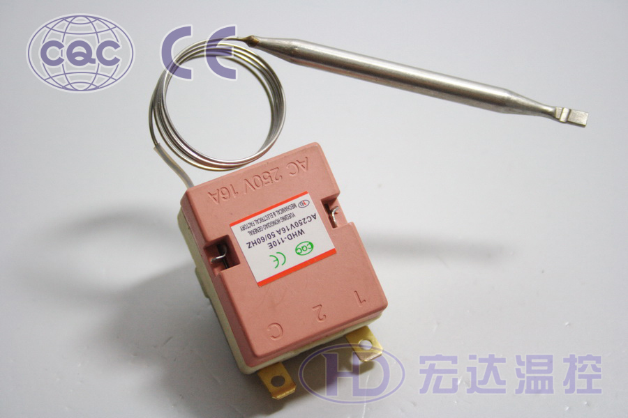 0-65度温控器用于恒温水暖毯的温控开关两个脚e温控器