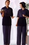 供应餐厅工作服制服 定做餐厅工作服制服 夏秋季餐厅工作服制服