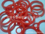 厂家现货供应(外径24*2.5)鲜红色硅胶O型圈