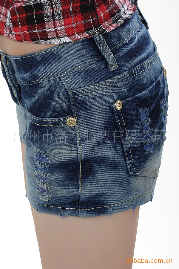 <em>2012</em>新款上市 <em>夏款</em>女式<em>牛仔</em>热裤 <em>短裤</em> 超短二分