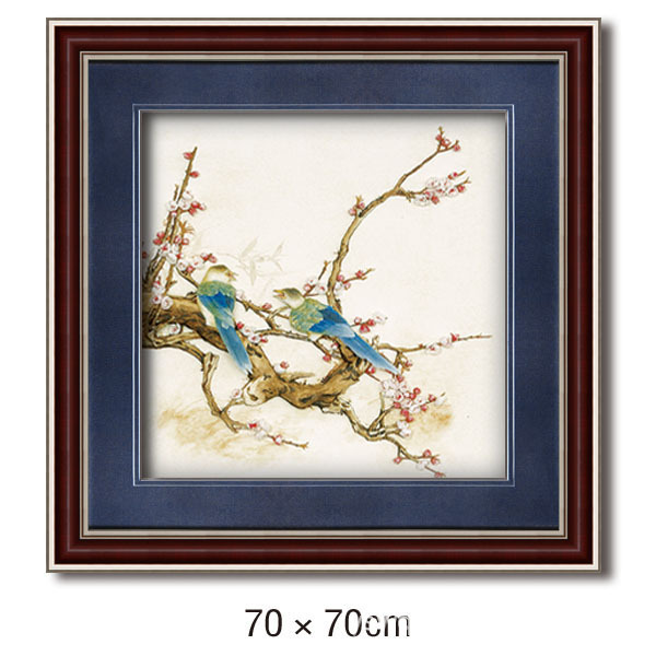 艺术五千年纯手工制作中草药画 民间手工艺品