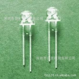 【西乡封装厂】F5草帽白光LED白发白6-7LM日