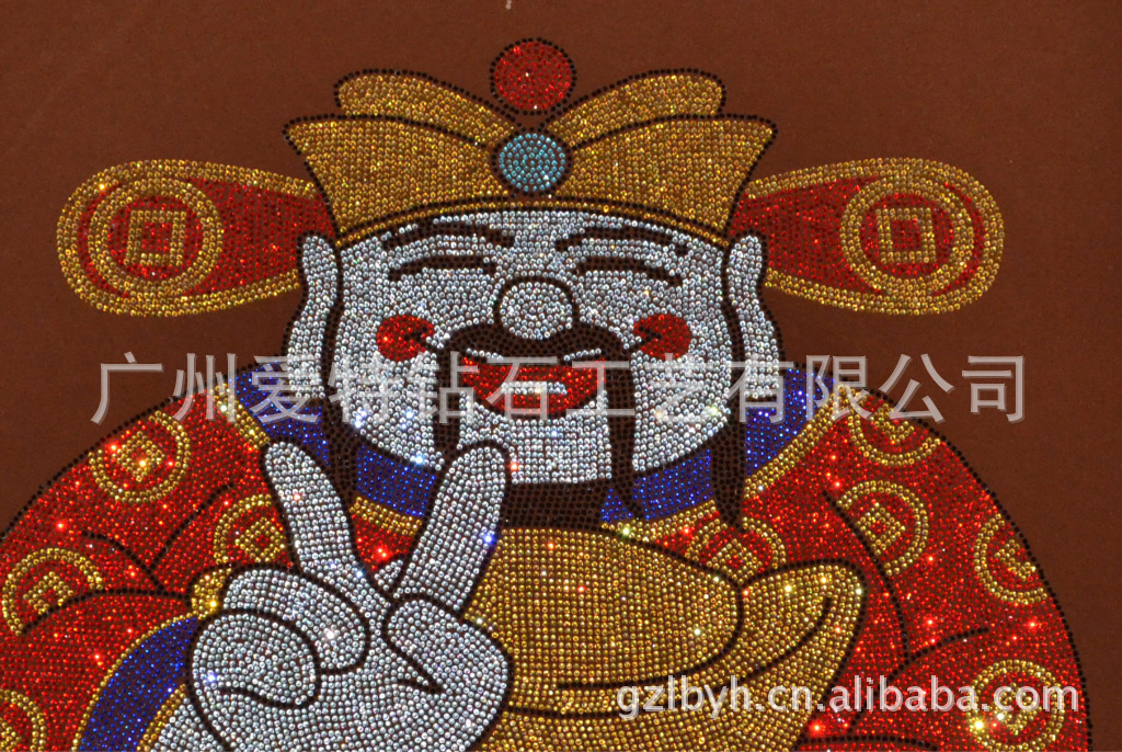 爱特钻石工艺,创意<em>财神</em>,<em>闪亮</em>登场,确实<em>闪亮</em>! 18