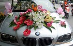 宝马七系婚车