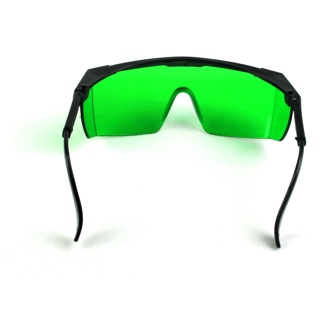 【绿镜片绿光 专业蓝紫光激光防护眼镜 安全眼