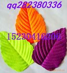 花圈材料彩色布叶三角叶仿真叶【厂家生产低价批发】