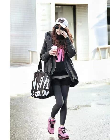 韩国代购现货2011秋<em>冬装</em>新款韩版女装连帽加