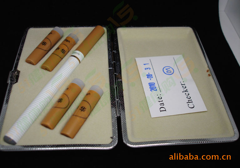 【401电子烟 皮盒套装 带usb充电器 烟弹 成都